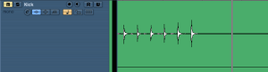 Kick drum envelope, also from Cubase.