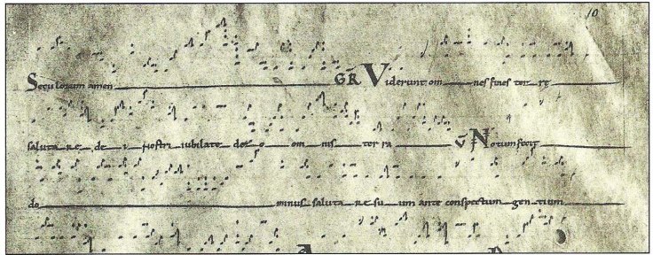 Heighted Neumes 3